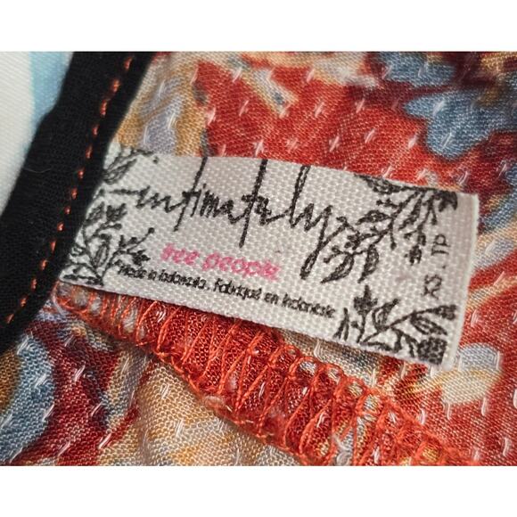 NWOT Intimately Free People Floral Haze Printed Mini Slip Dress XS - Picture 7 of 7